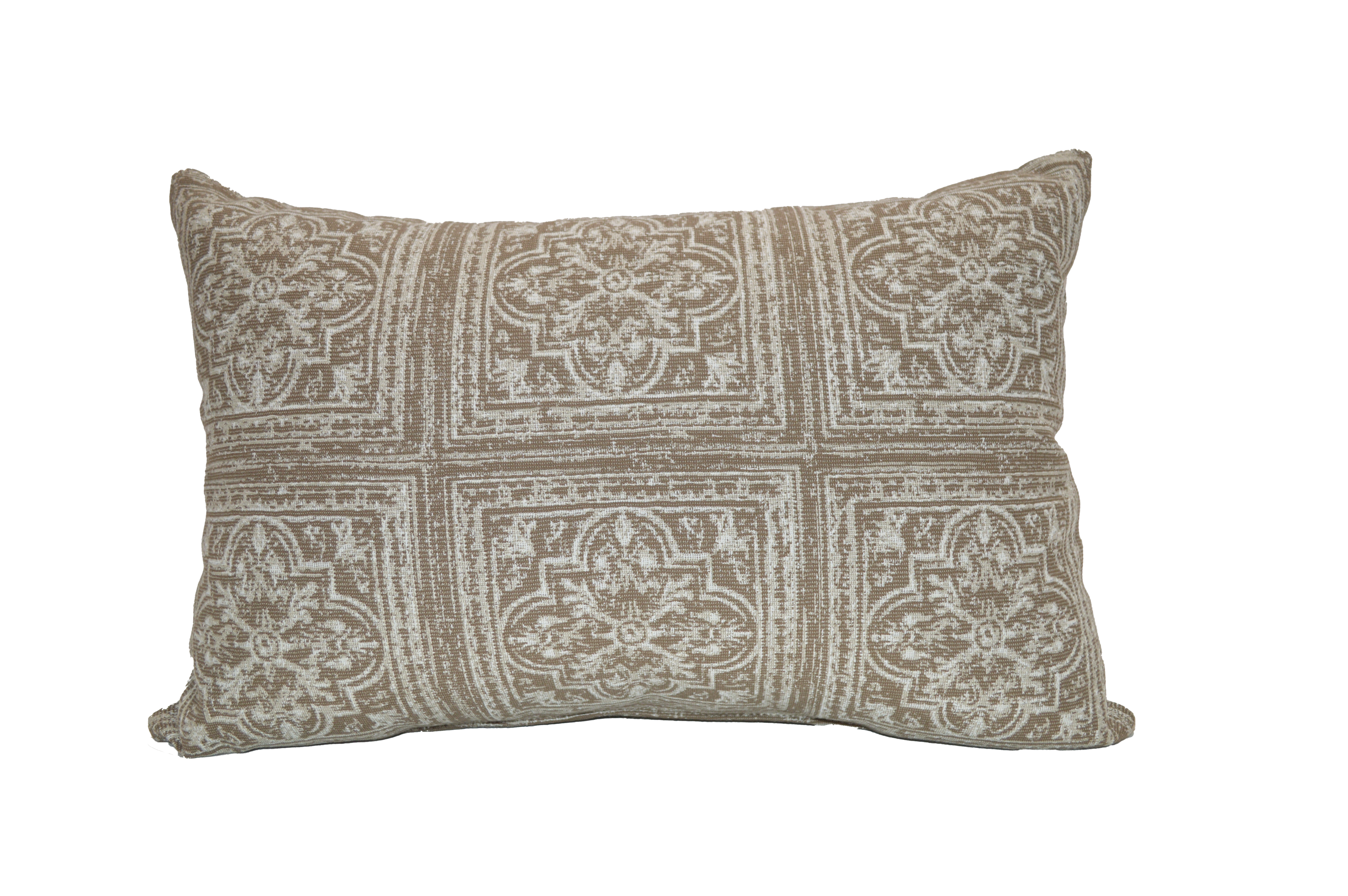 21″X13″ Restoration All Outdoor Woven Pattern Lumbar Pillow Clearance