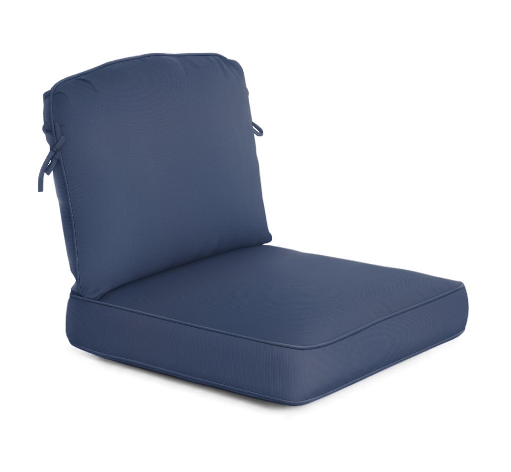 Gensun Lounge Chair Cushion Canvas Canvas Navy Clearance