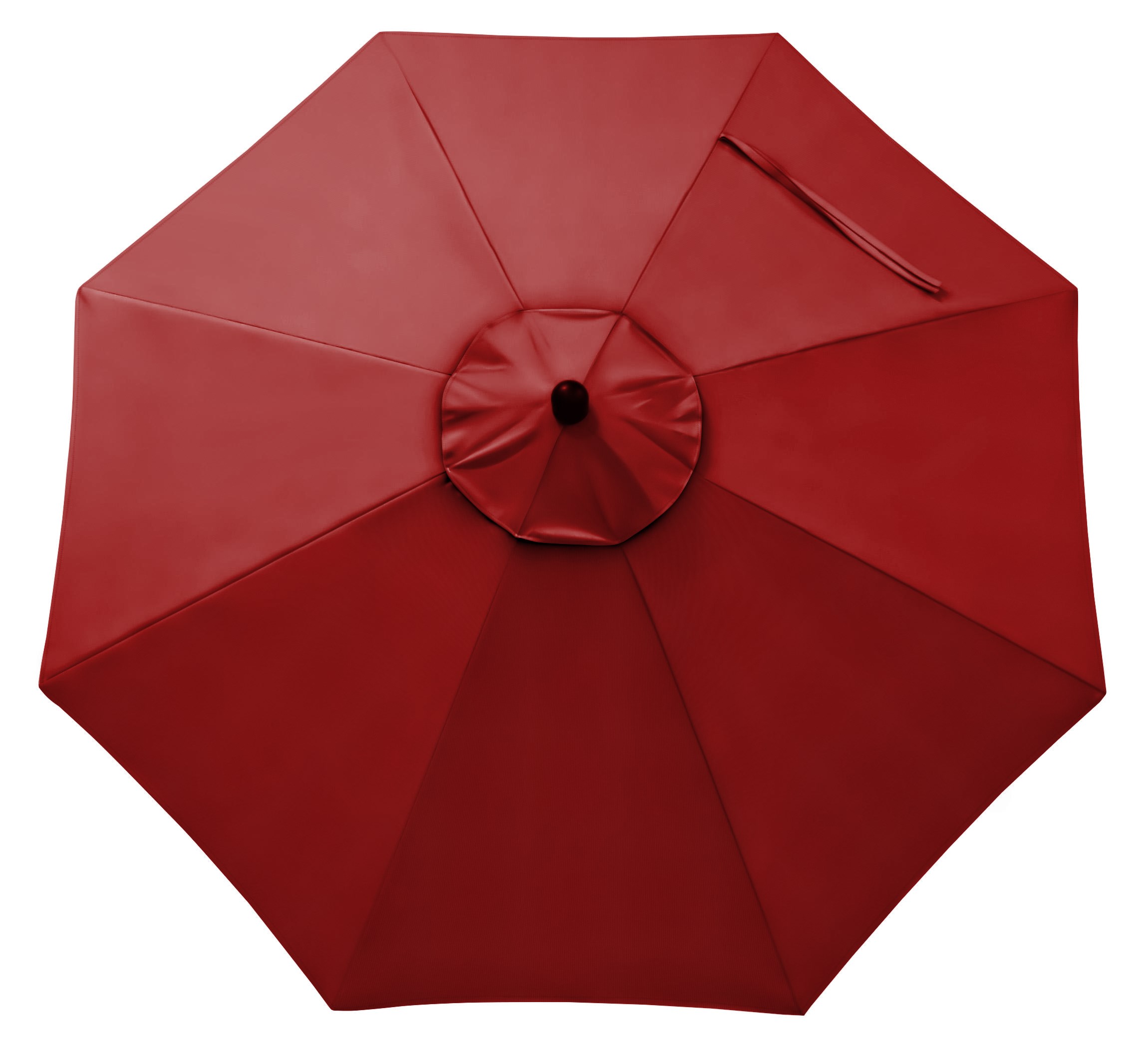 11 ft. Market Umbrella with Auto Tilt Canvas Jockey Red Clearance