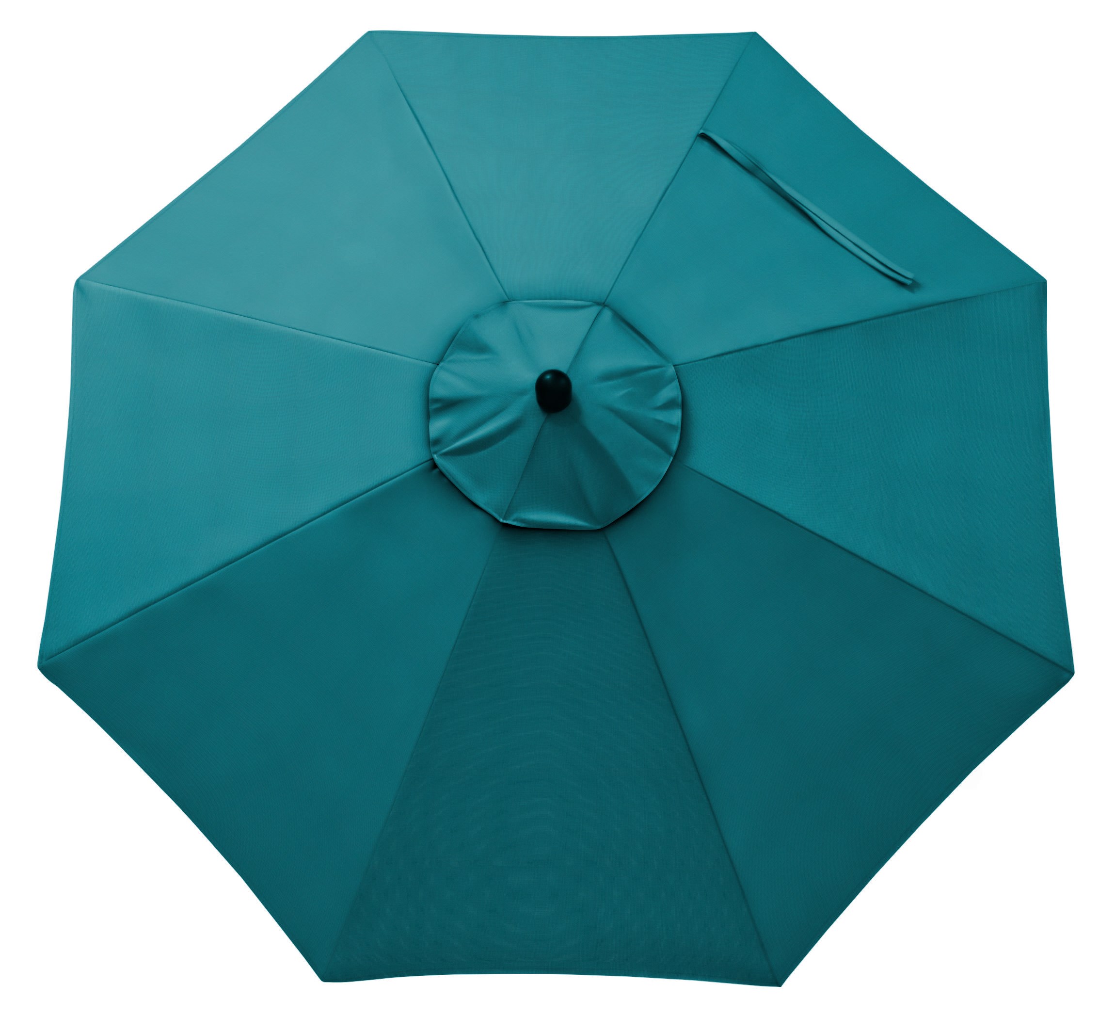 11 ft. Market Umbrella with Auto Tilt Spectrum Peacock Clearance