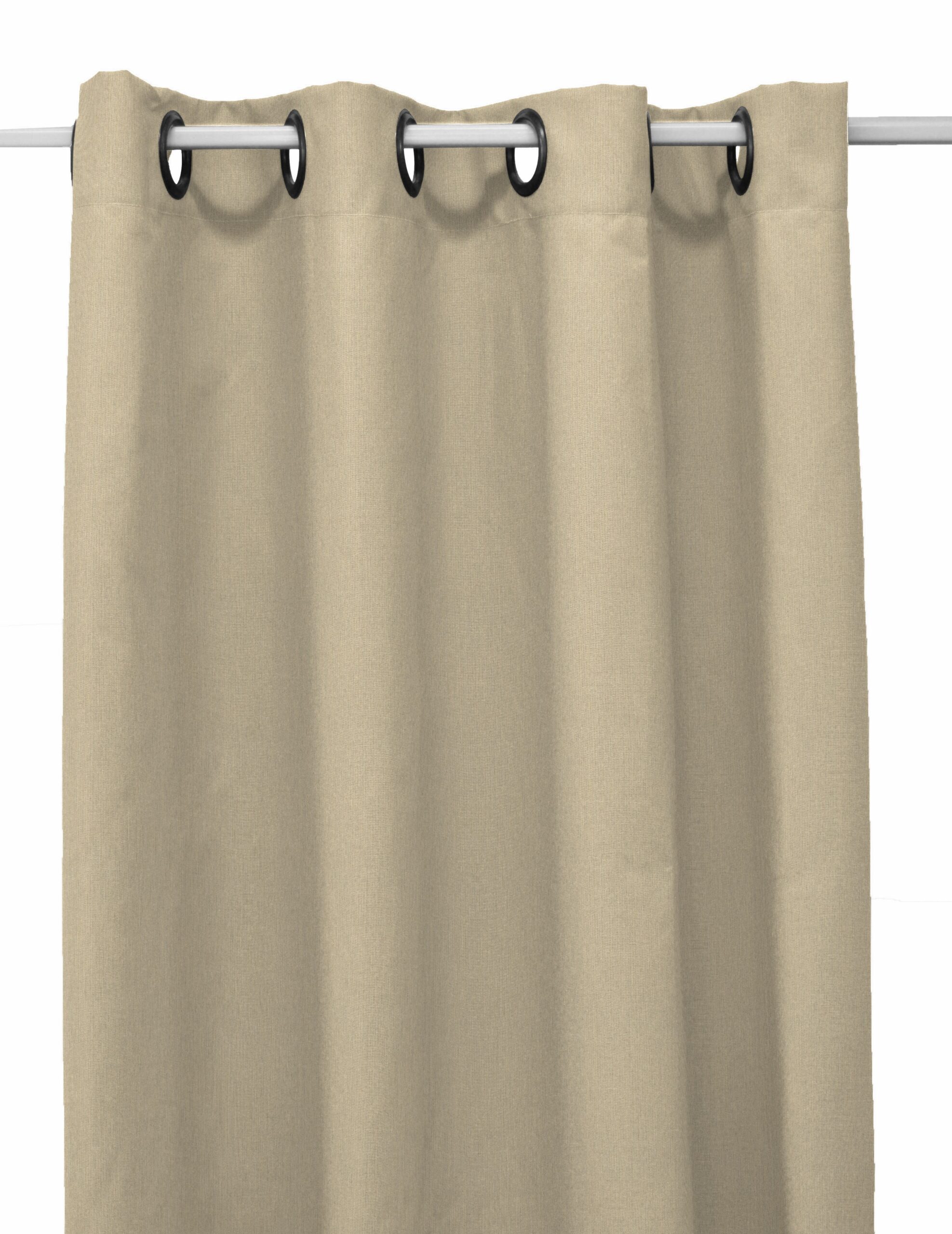 84″ Outdoor Curtain Panel Spectrum Sand Clearance